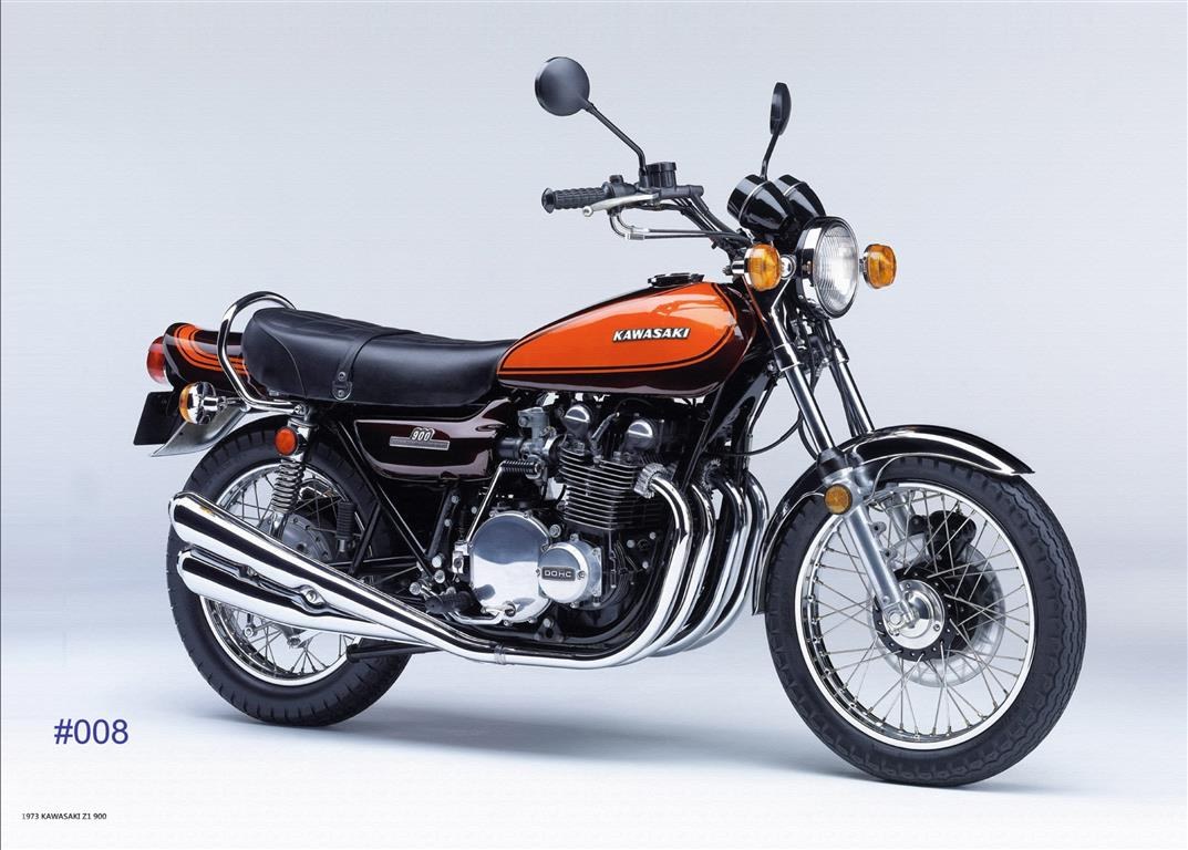 Φωτογραφία προϊόντος: ΚΑΜΒΑΣ 1978 KAWASAKI ZL 900 #008 |CANVAS