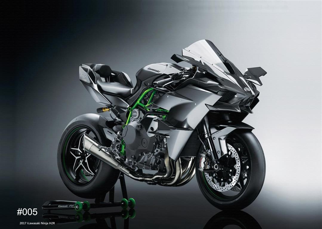 Φωτογραφία προϊόντος: ΚΑΜΒΑΣ 2017 KAWASAKI NINJA H2R #005 |CANVAS