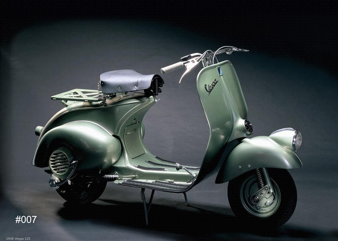Φωτογραφία προϊόντος: ΚΑΜΒΑΣ 1948 VESPA 125 #007 |CANVAS