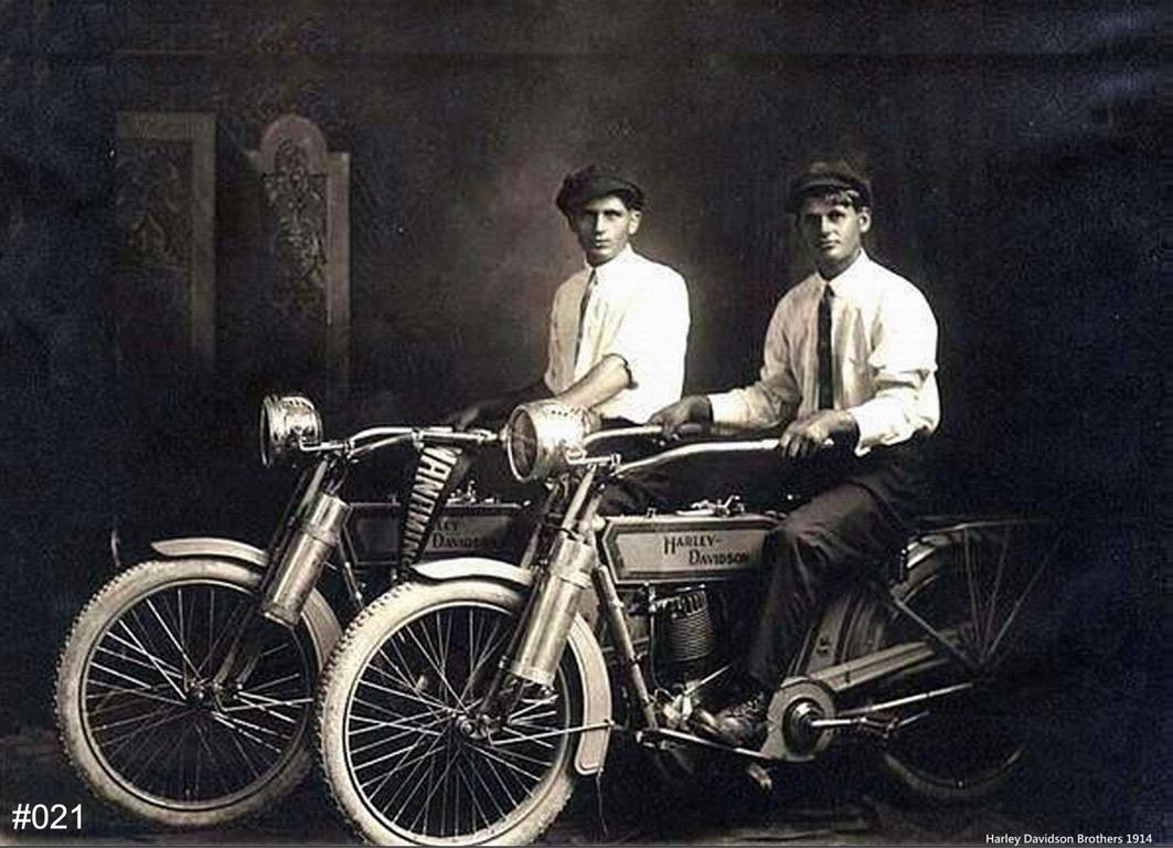 Φωτογραφία προϊόντος: ΚΑΜΒΑΣ 1914 HARLEY DAVIDSON BROTHERS #021 |CANVAS