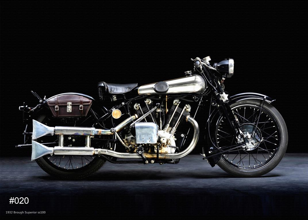 Φωτογραφία προϊόντος: ΚΑΜΒΑΣ 1932 BROUGH SUPERIOR SS100 #020 |CANVAS