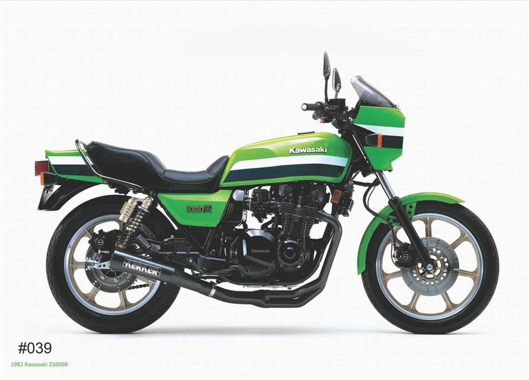 Φωτογραφία προϊόντος: ΚΑΜΒΑΣ 1982 KAWASAKI Z1000R #039 |CANVAS