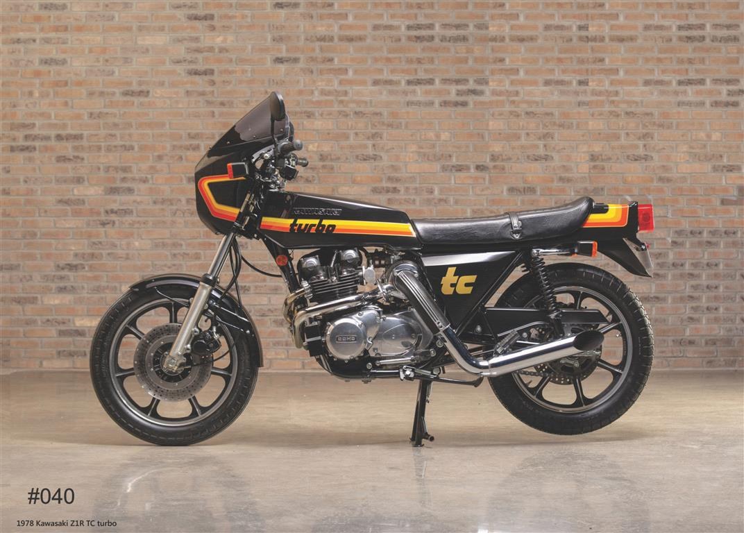 Φωτογραφία προϊόντος: ΚΑΜΒΑΣ 1978 KAWASAKI Z1R TC TURBO #040 |CANVAS