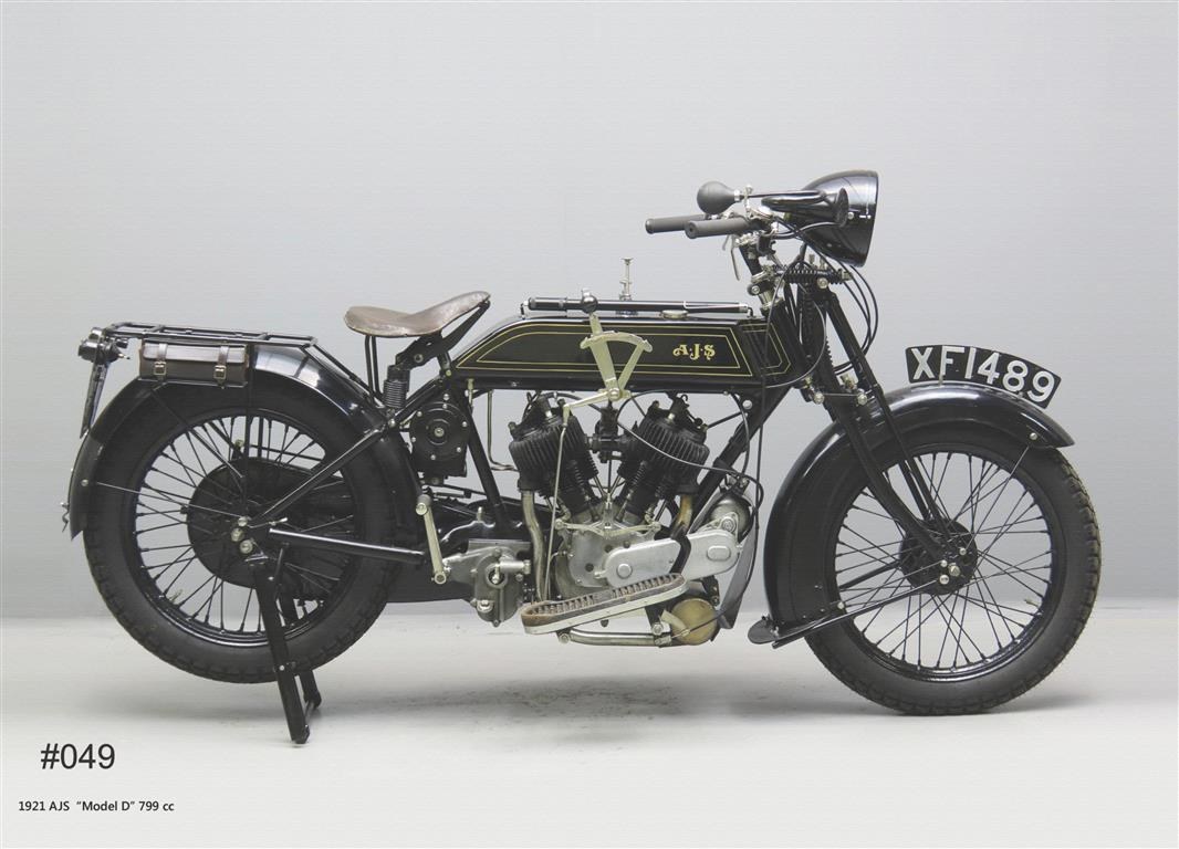 Φωτογραφία προϊόντος: ΚΑΜΒΑΣ 1921 AJS "MODEL D" 799 #049 |CANVAS