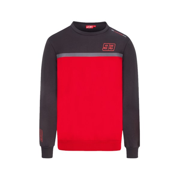 Φωτογραφία προϊόντος: ΜΠΛΟΥΖΑ CREWNECK 93 RED ANTHRACITE GREY / RED 2023009 | MARC MARQUEZ