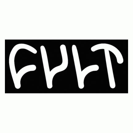 Φωτογραφία προϊόντος: Cult Die-Cut Sticker White