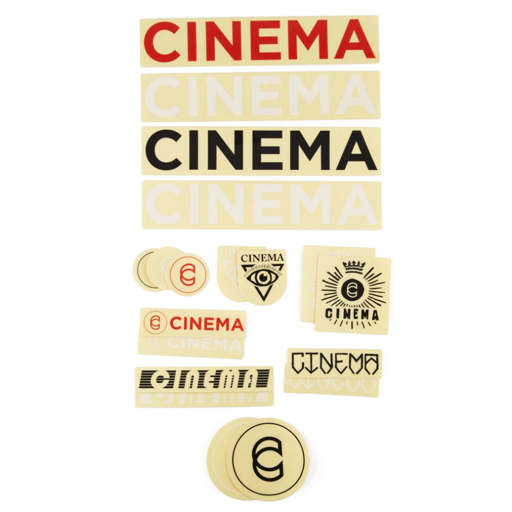 Φωτογραφία προϊόντος: Cinema Sticker Pack (Various) - BMX Αυτοκόλλητα