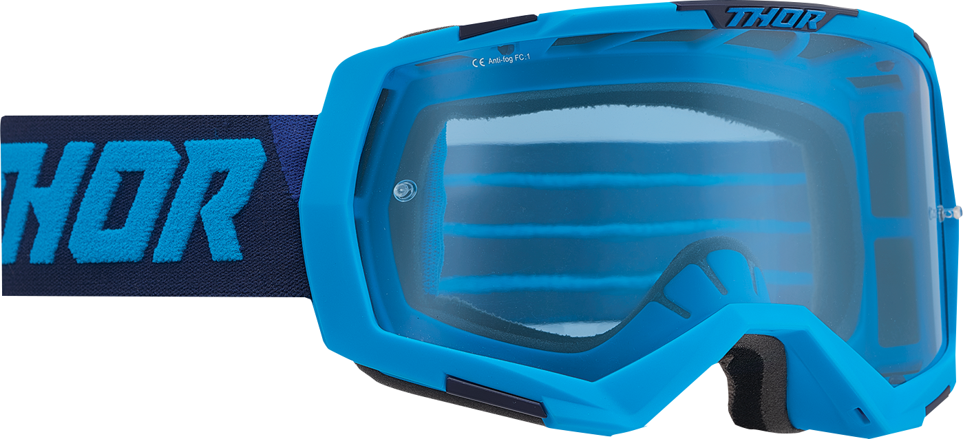 Φωτογραφία προϊόντος: ΜΑΣΚΑ MX REGIMENT BLUE/WHITE 26012799| THOR