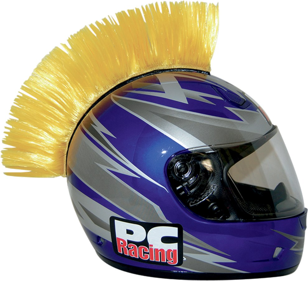 Φωτογραφία προϊόντος: ΜΟΪΚΑΝΑ ΚΡΑΝΟΥΣ HELMET MOHAWK YELLOW | PC RACING