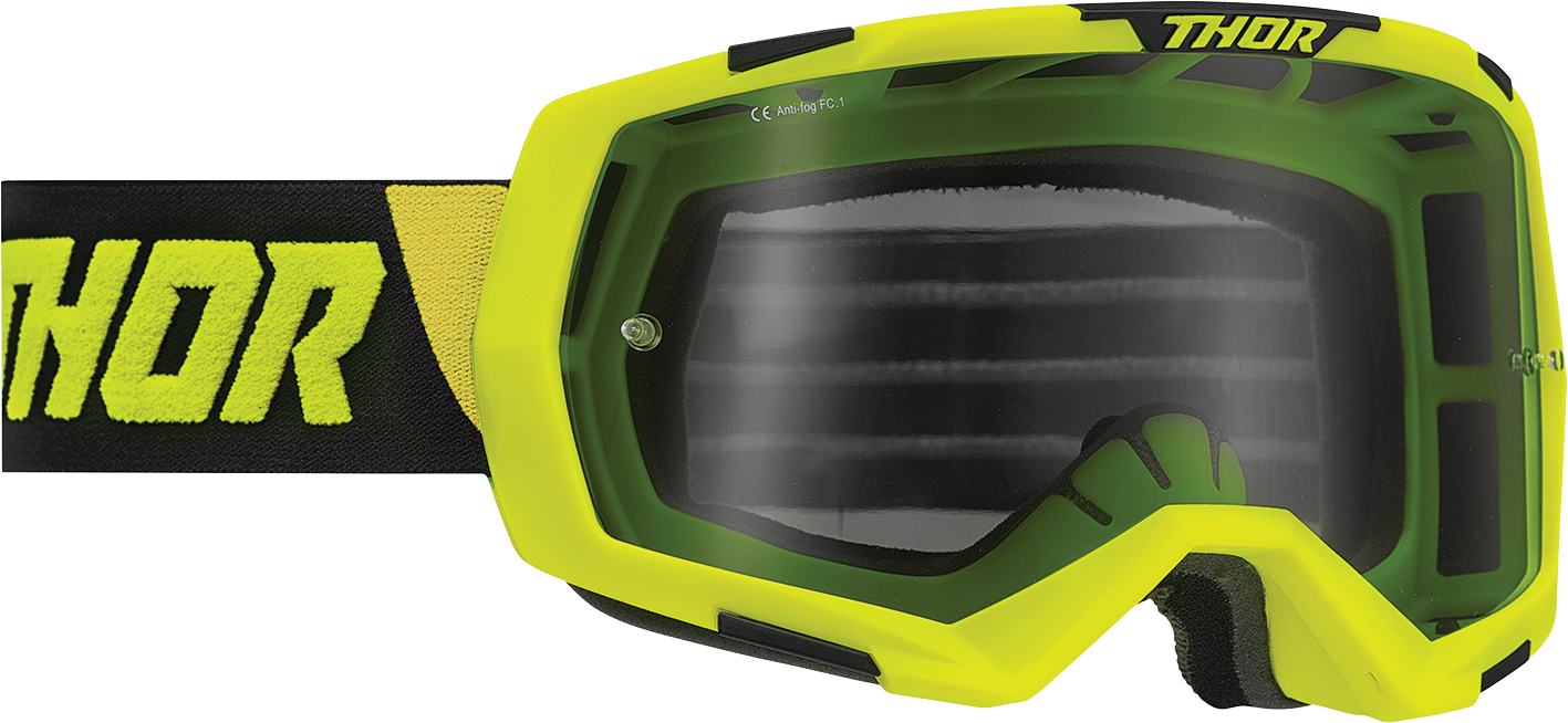 Φωτογραφία προϊόντος: ΜΑΣΚΑ MX REGIMENT LIME/BLACK 26012965| THOR