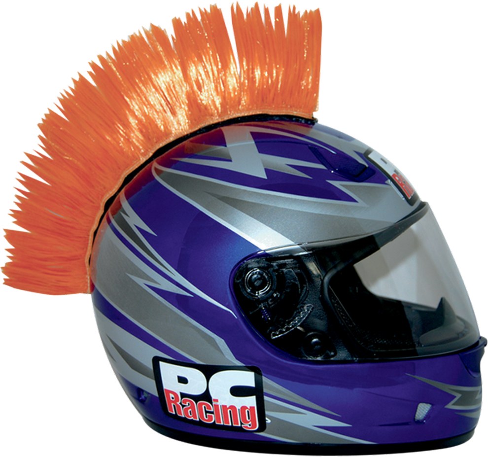 Φωτογραφία προϊόντος: ΜΟΪΚΑΝΑ ΚΡΑΝΟΥΣ HELMET MOHAWK ORANGE | PC RACING