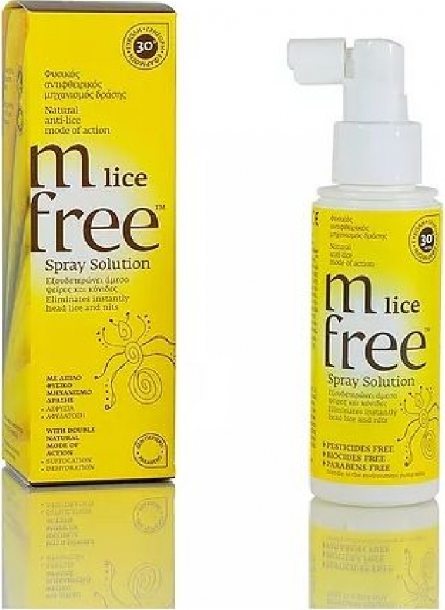 Φωτογραφία προϊόντος: M-FREE Lice Spray Solution 100ml