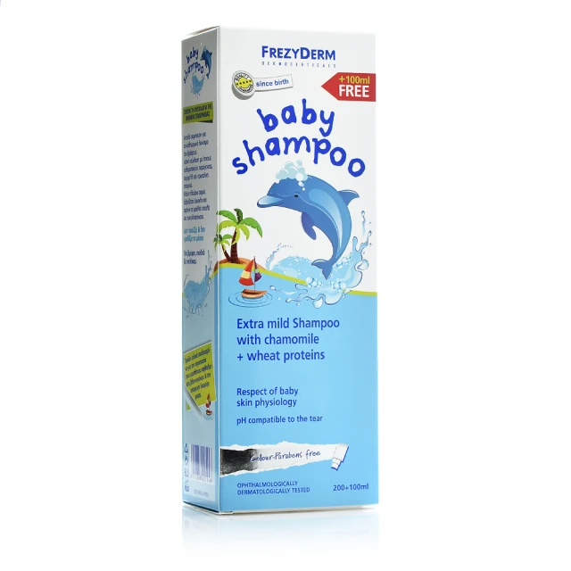 Φωτογραφία προϊόντος: Frezyderm Baby Shampoo Βρεφικό Σαμπουάν 200ml + 100ml Δώρο