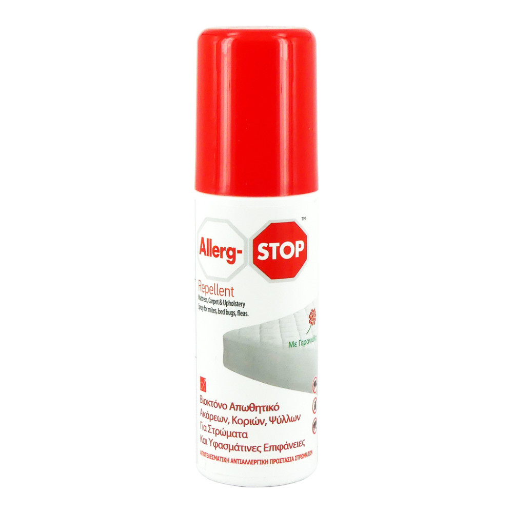 Φωτογραφία προϊόντος: Aller-STOP Repellent Σπρέι Καθαρισμού Στρωμάτων με Γερανιόλη 100ml