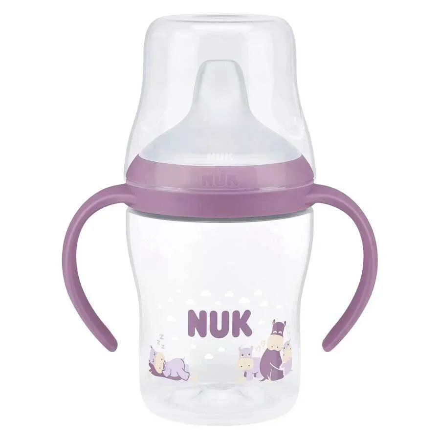 Φωτογραφία προϊόντος: Nuk Perfect Match Εκπαιδευτικό Ποτήρι Για 6+ Μηνών με Σχέδιο Ιπποπόταμος Μωβ 150ml