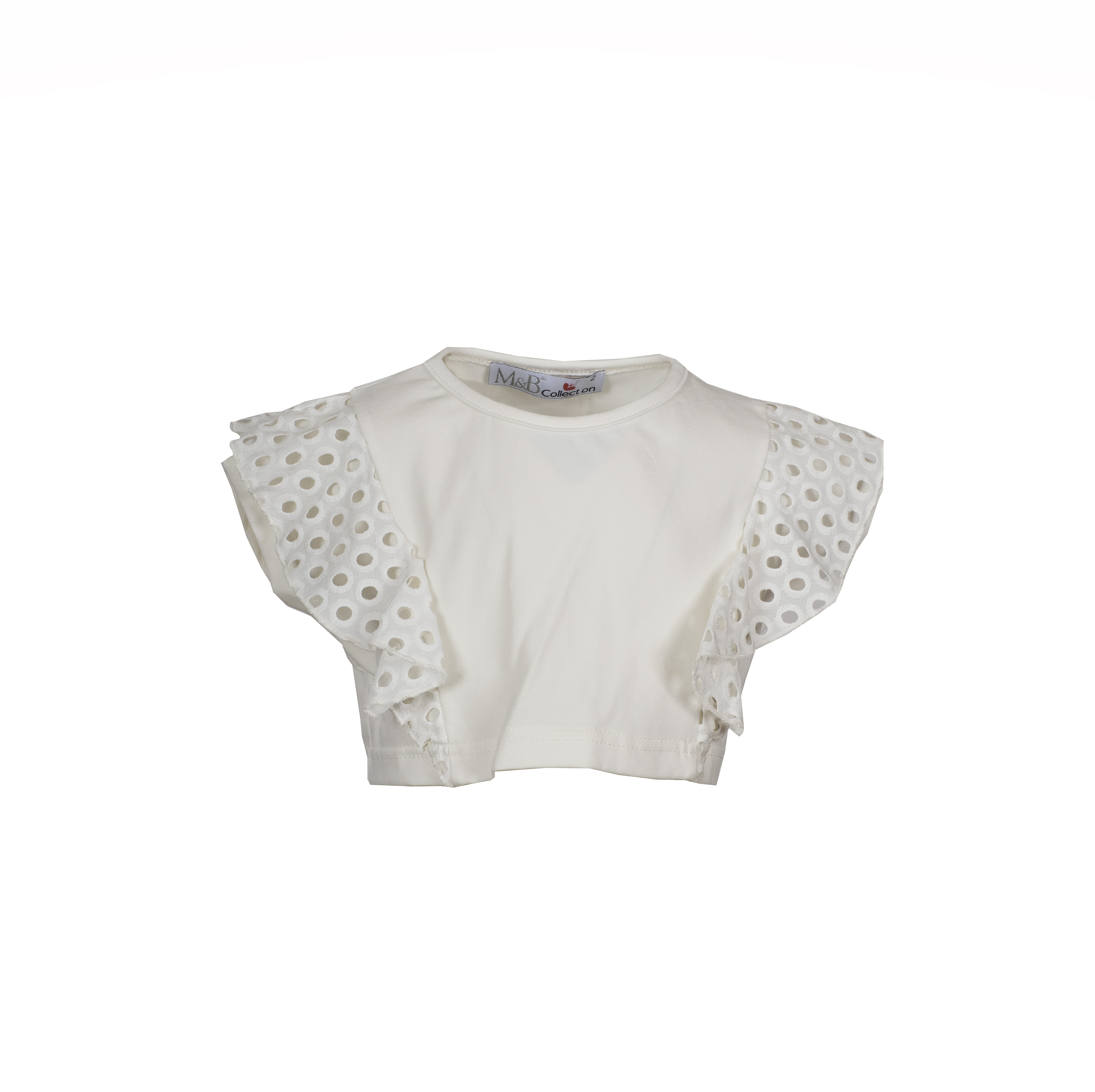 Φωτογραφία προϊόντος: M&B Kid's Fashion Μπλούζα λευκή 1757