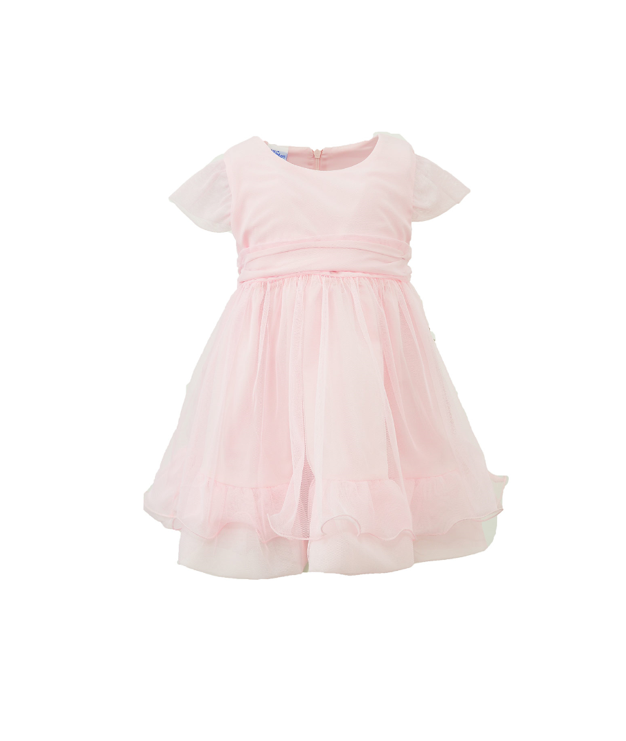 Φωτογραφία προϊόντος: All Stars Kids Fashion Παιδικό Αμπιγιέ Φόρεμα Ροζ 14119