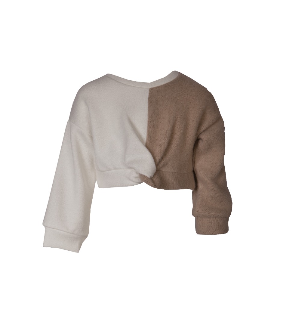 Φωτογραφία προϊόντος: M&B Kid's Fashion Μπλούζα λευκό/μπεζ 1429