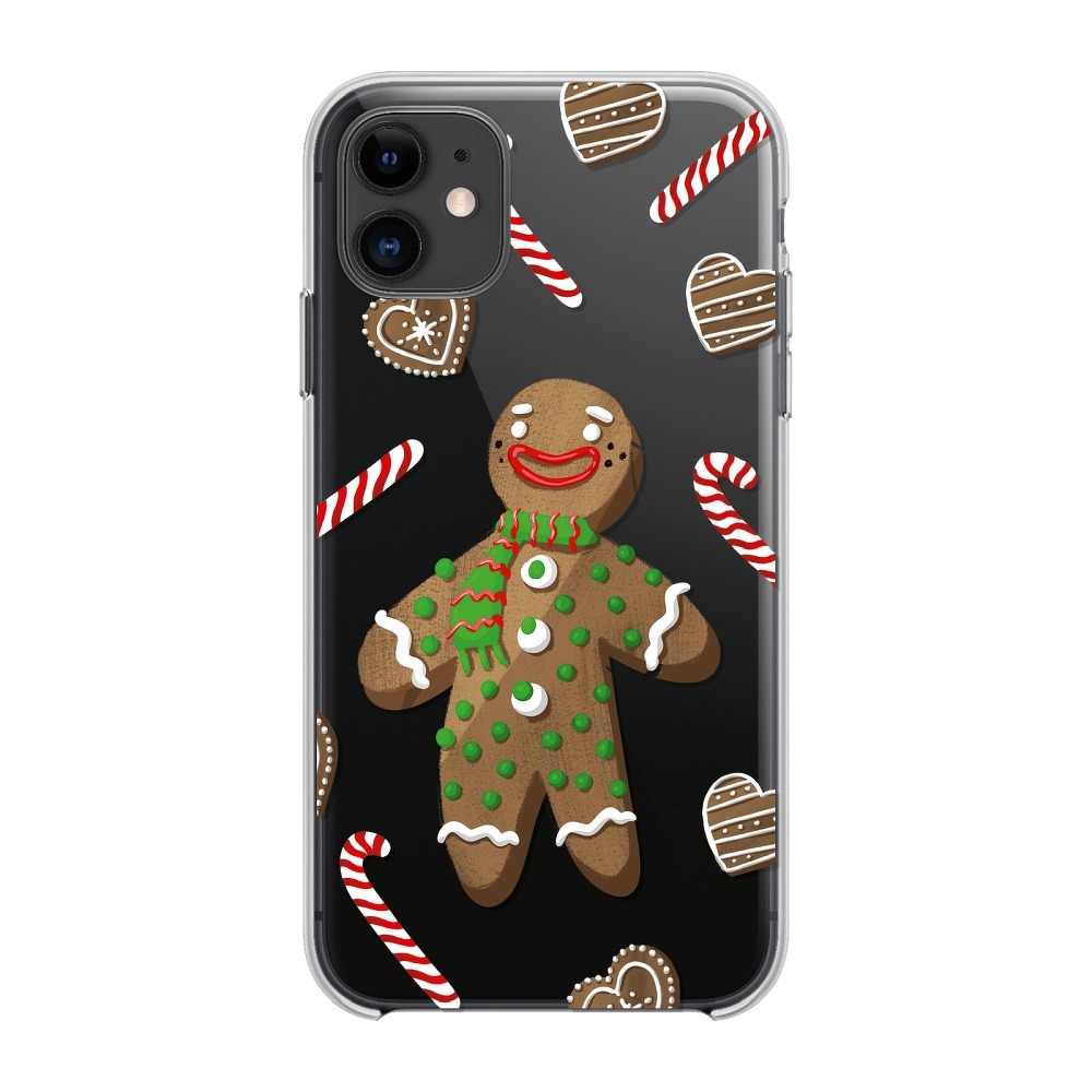 Φωτογραφία προϊόντος: FORCELL WINTER case 20 / 21 for IPHONE 12 PRO MAX gingerbread men