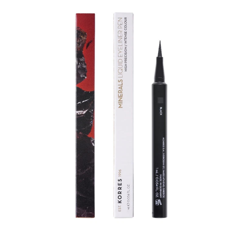 Φωτογραφία προϊόντος: Korres Minerals Liquid Eyeliner Pen Μαύρο 1ml