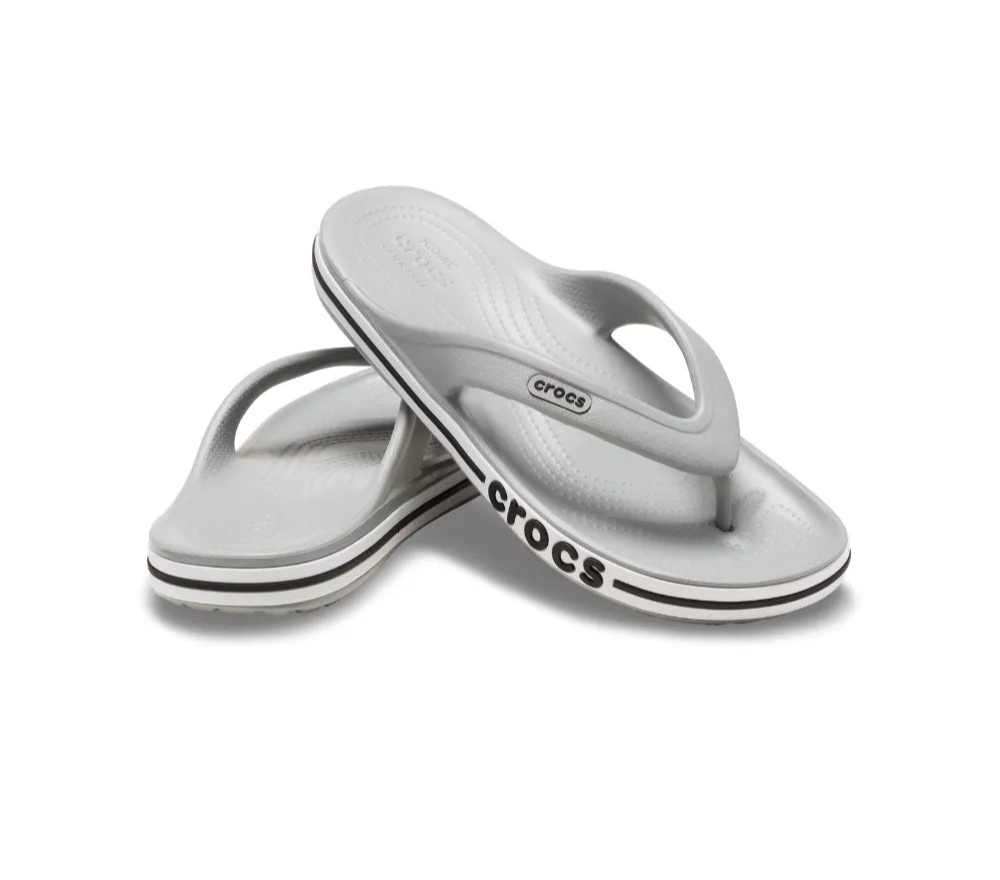 Φωτογραφία προϊόντος: Crocs Bayaband Flip Flops Ανοιχτό Γκρι 205393-007