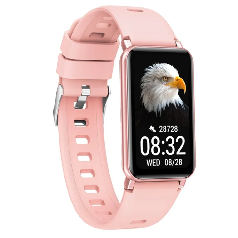 Φωτογραφία προϊόντος: Maxcom Smart Band FW53 Nitro 1.45" 160mAh GPS IP68 με 37 Επιλογές Άσκησης και Μετρήσεων Ροζ