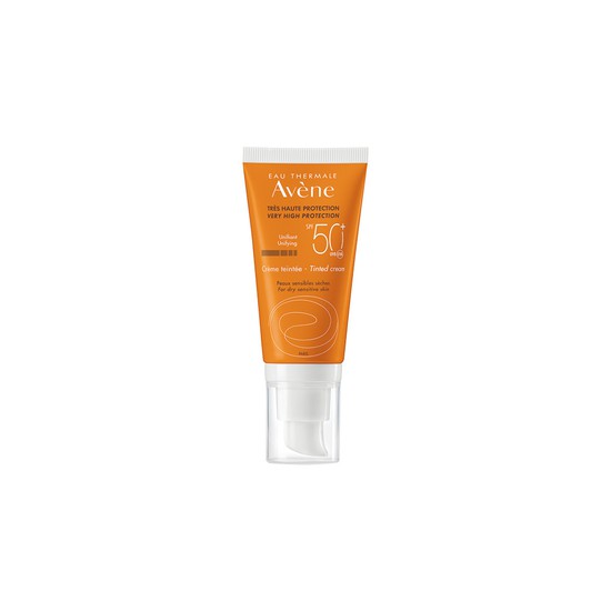 Φωτογραφία προϊόντος: Avène Soins Solaires Crème Teintée SPF50+ Αντηλιακή Προσώπου με Χρώμα για Ξηρό/Ευαίσθητο Δέρμα 50ml