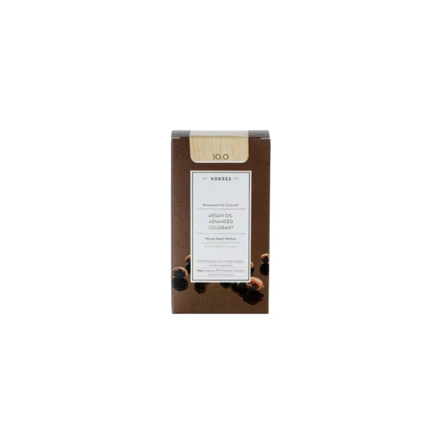 Φωτογραφία προϊόντος: KORRES Argan Oil Advanced Colorant 10.0 Ξανθό Πλατίνας Φυσικό 50ml