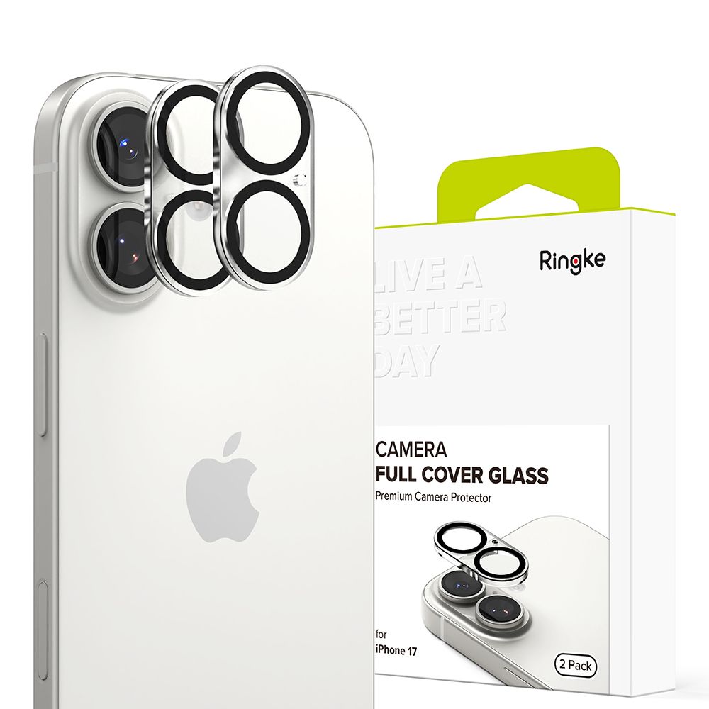 Φωτογραφία προϊόντος: Προστασία Κάμερας Ringke Full Cover για Apple iPhone 17 Μαύρο 2 Τεμαχίων