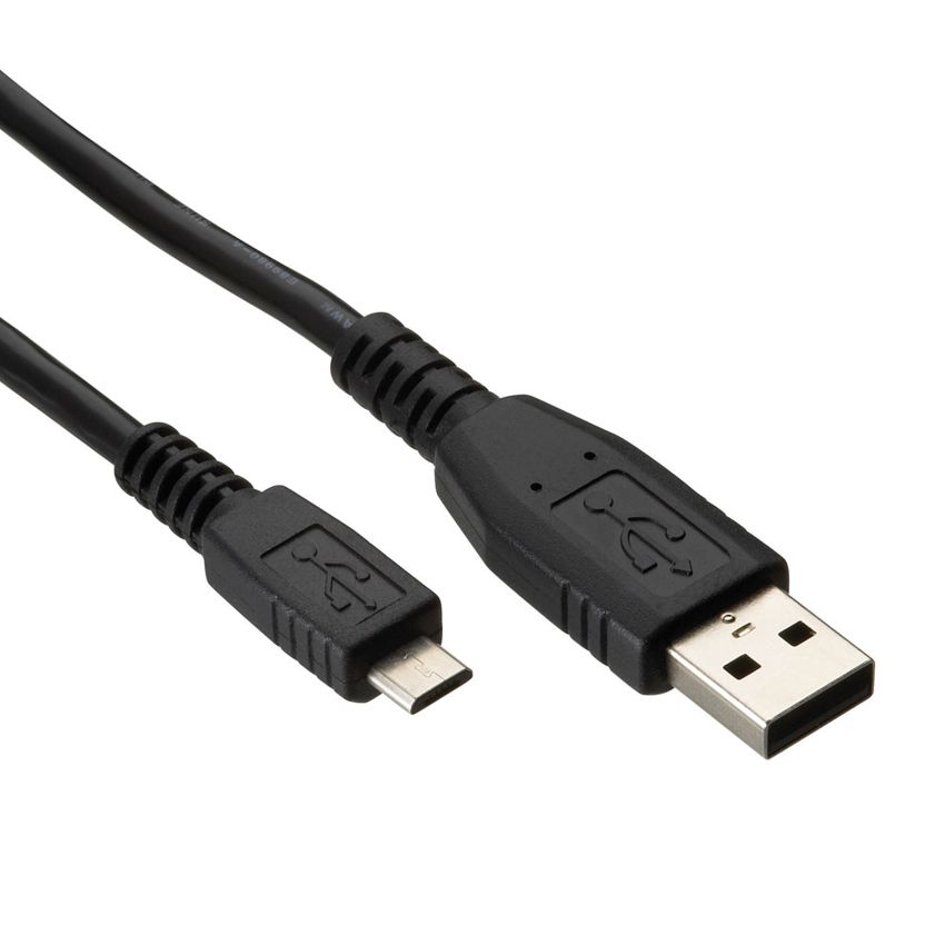 Φωτογραφία προϊόντος: POWERTECH Καλώδιο USB 2.0 σε USB Micro, 3m, Black