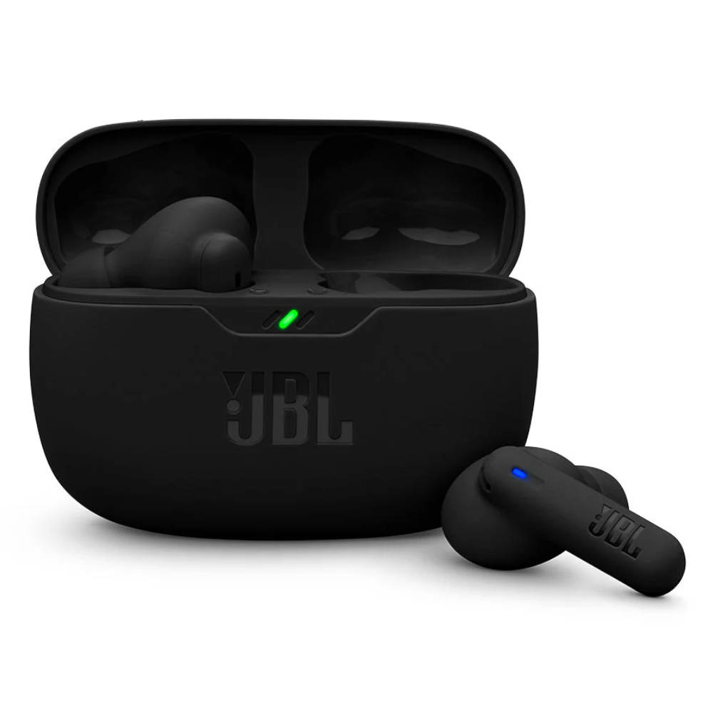 Φωτογραφία προϊόντος: Wireless Hands Free JBL Wave Beam 2 Buds με Pure Bass ANC έως 40 Ώρες Λειτουργίας IP54 και Θήκη Φόρτισης Μαύρα