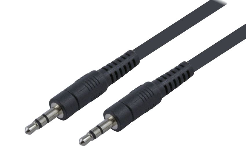 Φωτογραφία προϊόντος: Powertech καλώδιο Jack stereo σε Jack stereo 3.5mm - 5m - Nickel - BLACK