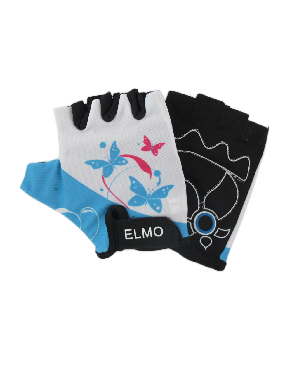 Φωτογραφία προϊόντος: ELMO Γάντια ποδηλάτου παιδικά "Πεταλούδα" GEL Large