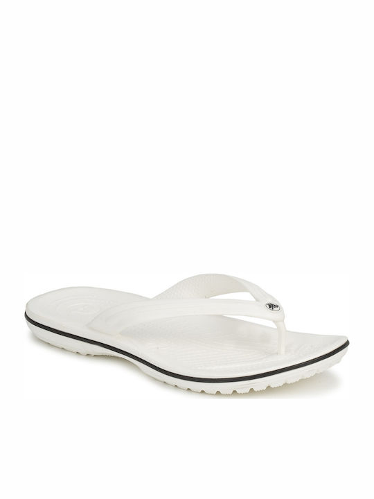 Φωτογραφία προϊόντος: Crocs Crocband Flip Flops σε Λευκό Χρώμα (11033-100)