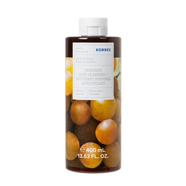 Φωτογραφία προϊόντος: Korres Renewing Body Cleanser Αφρόλουτρο Αμπέλι Σαντορίνης 400ml
