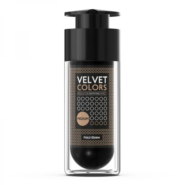 Φωτογραφία προϊόντος: Frezyderm Velvet Colors Make up Regulator Matifying Effect Color Medium 30ml