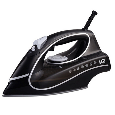 Φωτογραφία προϊόντος: IQ EI-863 Σίδερο Ατμού 3100W, 450ml, 35g/min, Κάθετος Ατμός Black
