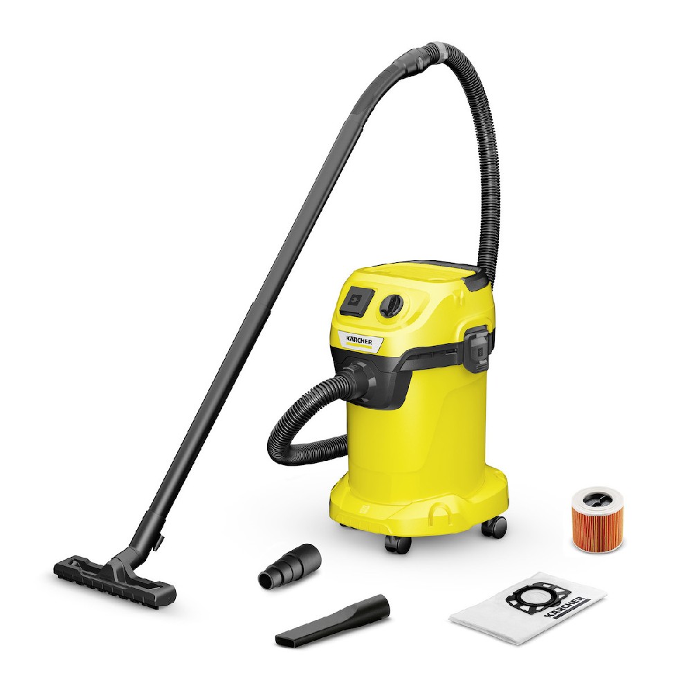 Φωτογραφία προϊόντος: KARCHER WD 3 P V-19/4/20 EU Επαγγελματική Σκούπα Υγρών/Στερεών 1000W 19L (MPN: KAR0034)