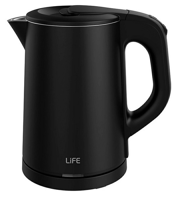 Φωτογραφία προϊόντος: Βραστήρας LIFE ESSENTIAL 221-0322 Black, 1360W, 0,8L (LIF0030)