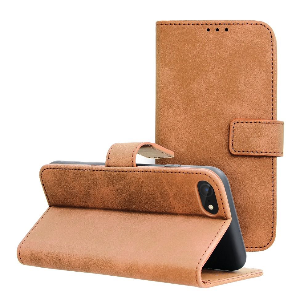 Φωτογραφία προϊόντος: Forcell TENDER Book Case για iPhone 7/8/SE 2020/SE 2022, Brown