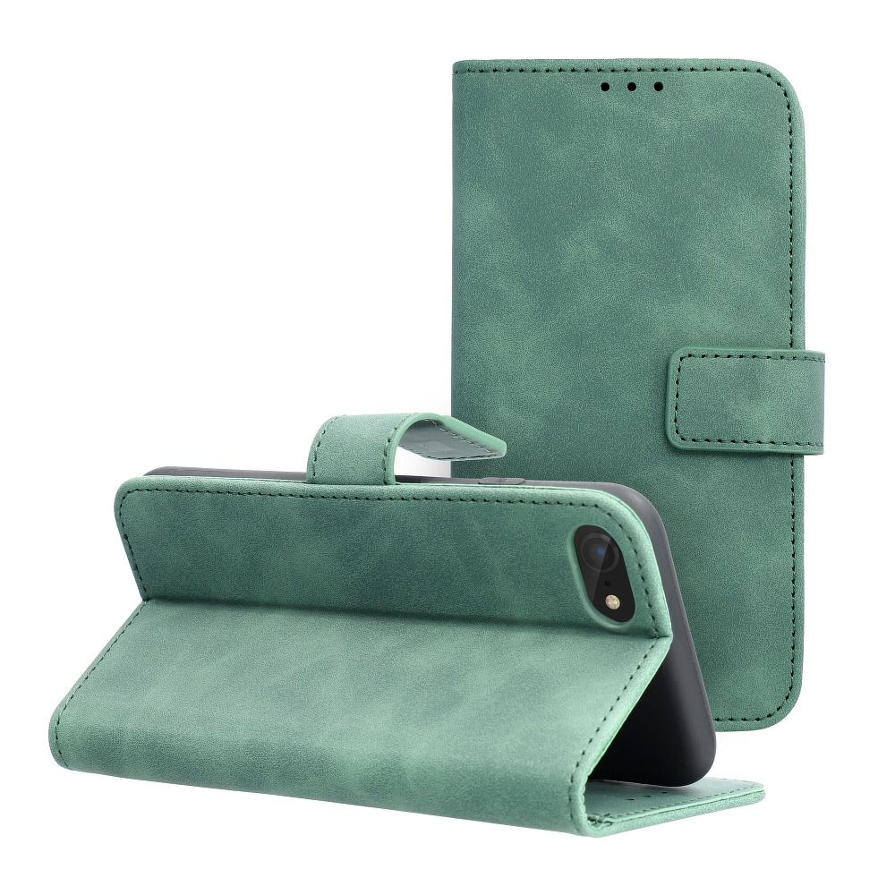 Φωτογραφία προϊόντος: Forcell TENDER Book Case για iPhone 7 / 8 / SE 2020 / SE 2022, Green