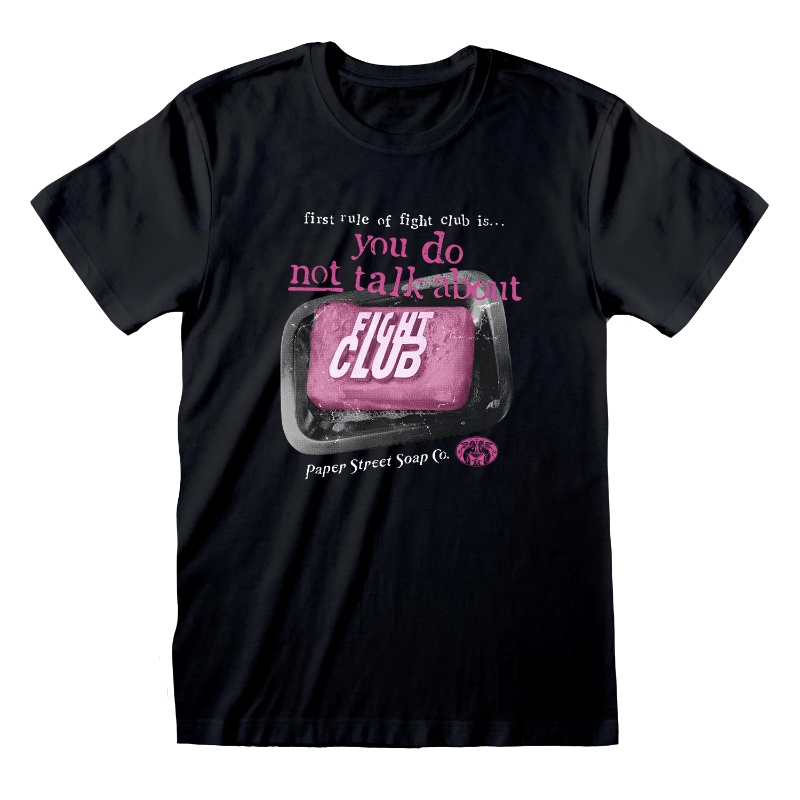 Φωτογραφία προϊόντος: Heroes INC T-Shirt Fight Club - Soap Bar 100%Cotton FTC10499TSB
