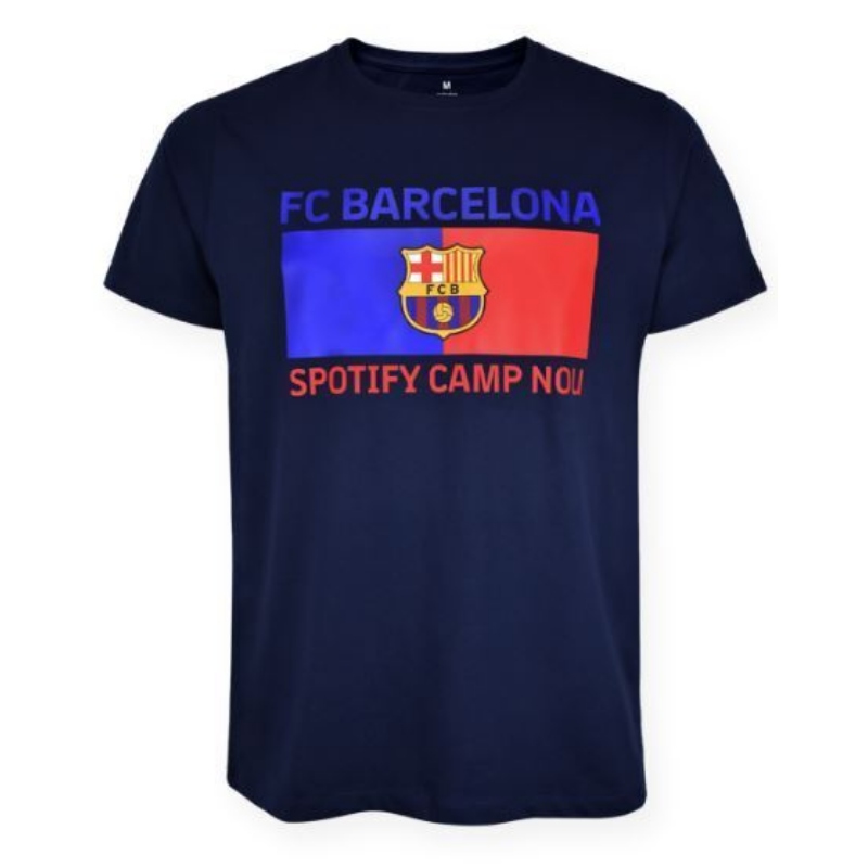 Φωτογραφία προϊόντος: Project Rogers &amp; JLK, SL Μπλούζα T-Shirt Official FC Barcelona – New Spotify Edition 100% βαμβακερή -535001CBLANT