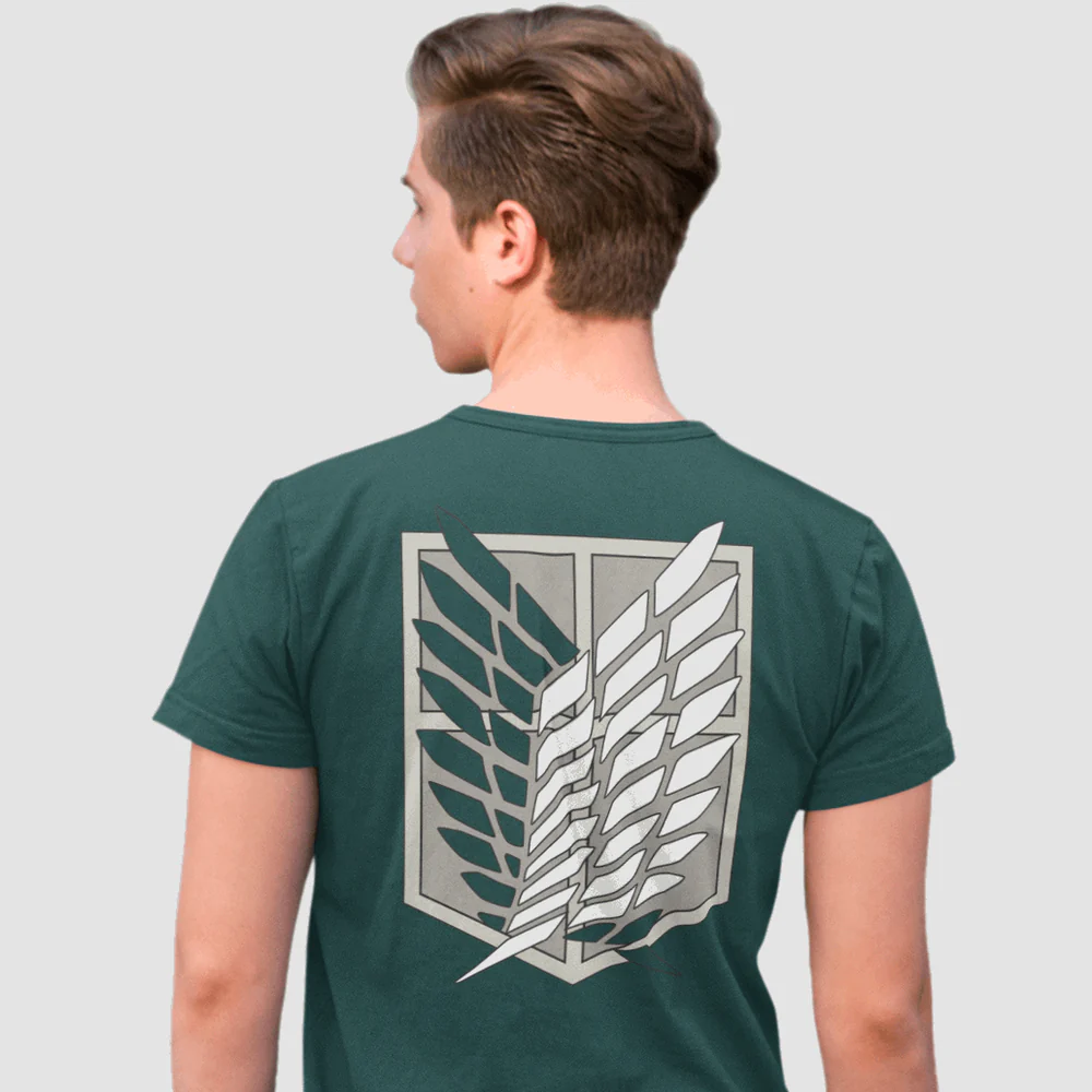 Φωτογραφία προϊόντος: Cotton Division T-Shirt Attack on Titan Special Brigades Green MEATOTITS011
