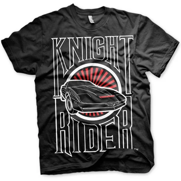 Φωτογραφία προϊόντος: Knight Rider Sunset K.I.T.T. Μαύρο T-Shirt
