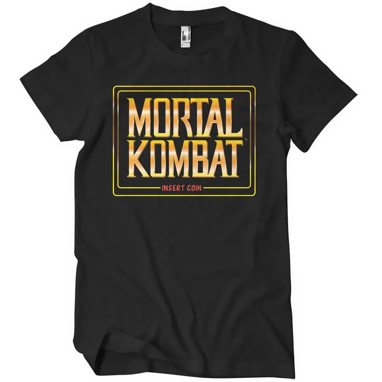 Φωτογραφία προϊόντος: Mortal Kombat - Insert Coins T-Shirt Black WB-1-MTKB005-DTF900-BK
