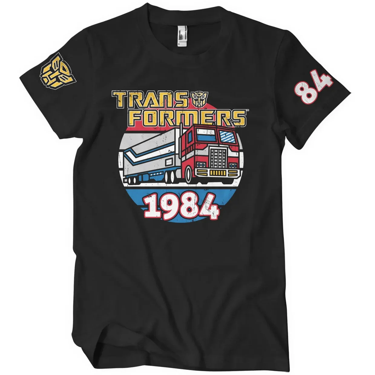 Φωτογραφία προϊόντος: Transformers Optimus Prime of 1984 T-Shirt Black