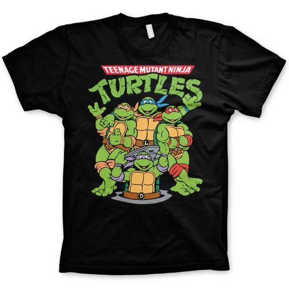 Φωτογραφία προϊόντος: Teenage Mutant Ninja Turtles Group T-Shirt Black