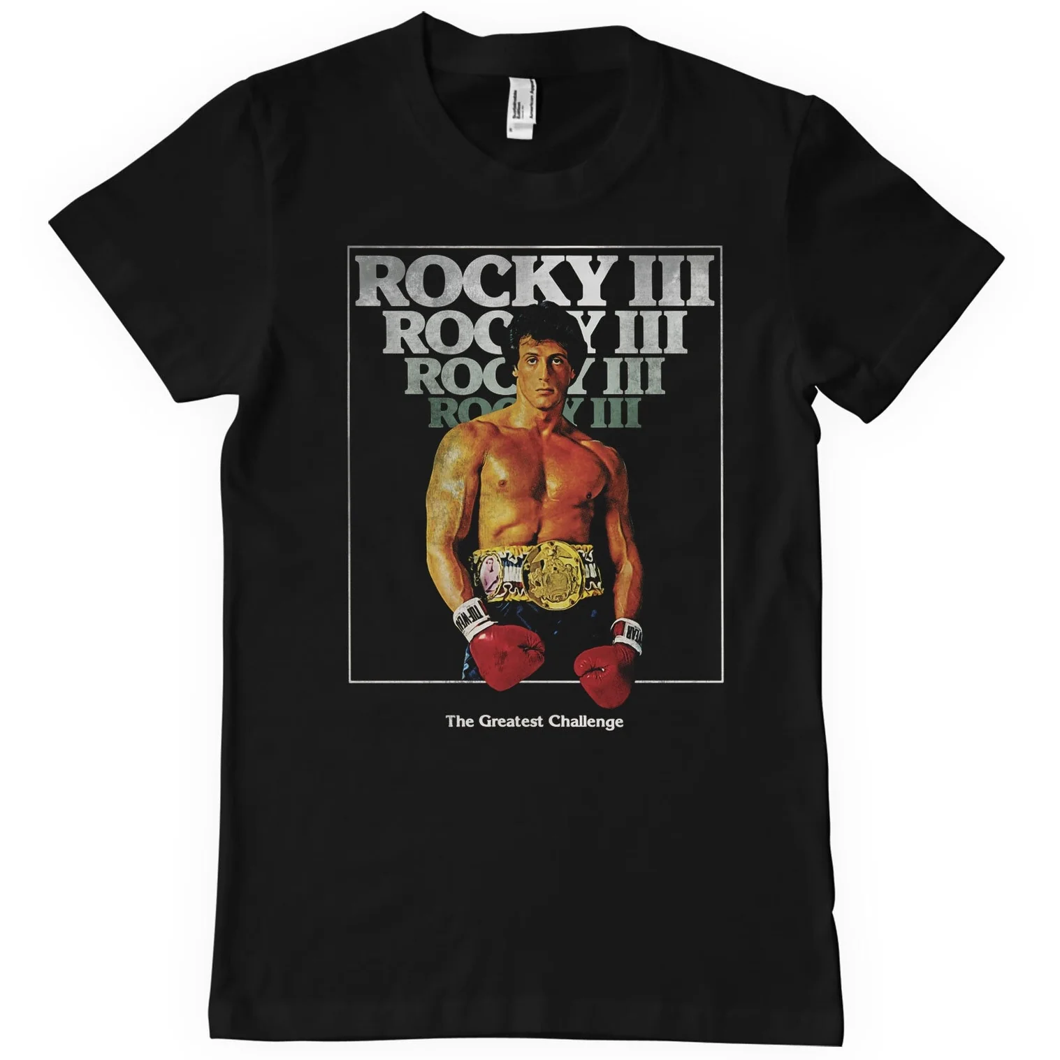 Φωτογραφία προϊόντος: Rocky III Vintage Poster T-Shirt Black