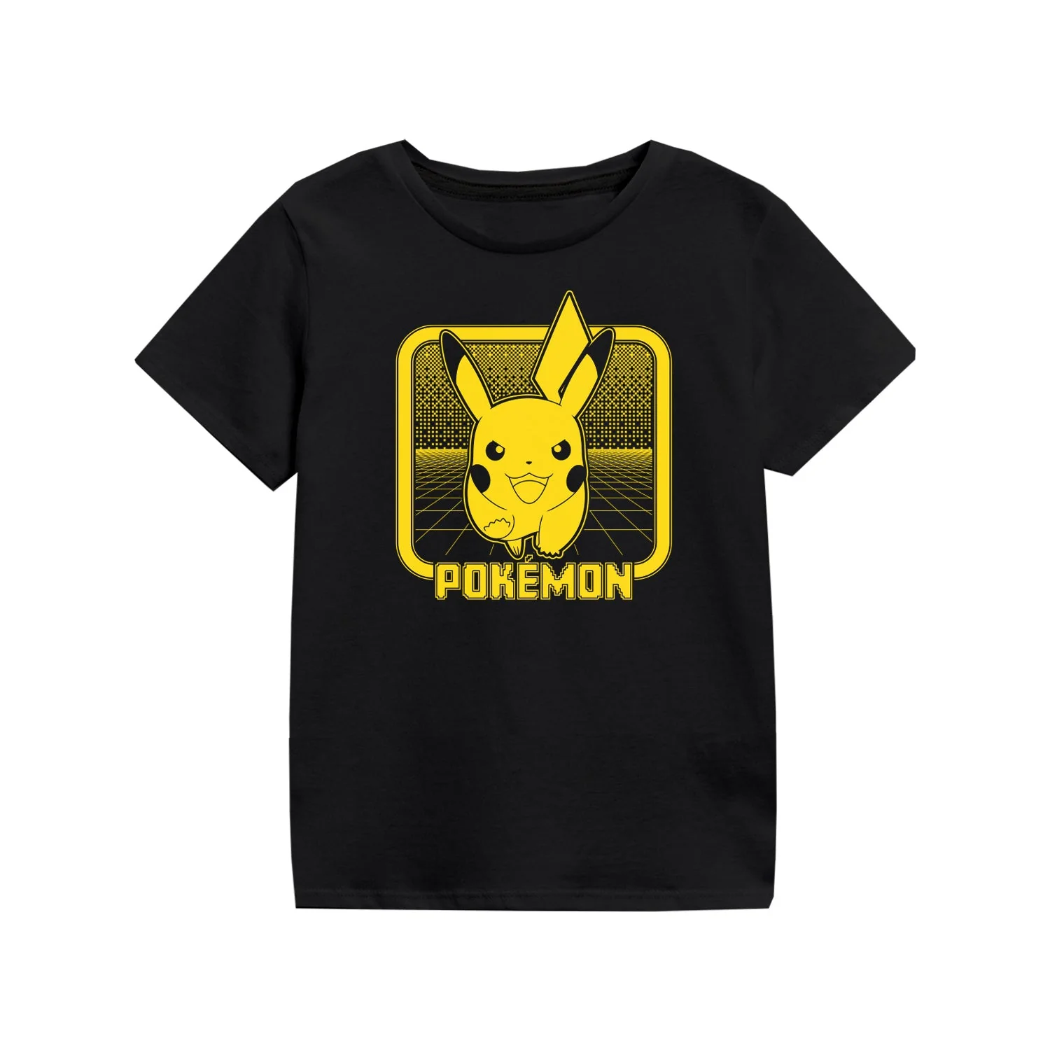 Φωτογραφία προϊόντος: T-Shirt Kids Pokémon Pikachu Retro Arcade Black